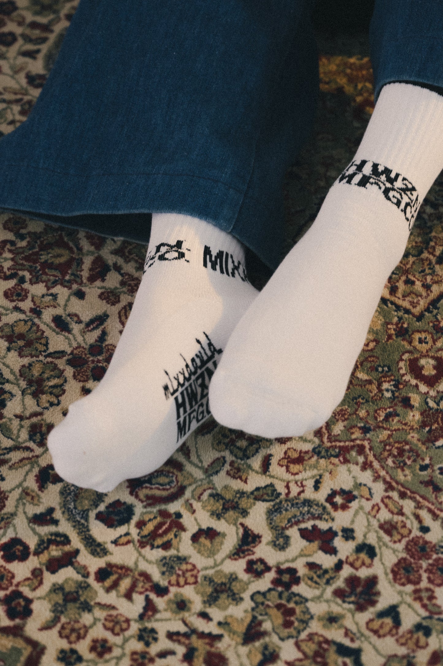 mixxdavid × HWZN ジャカードソックス