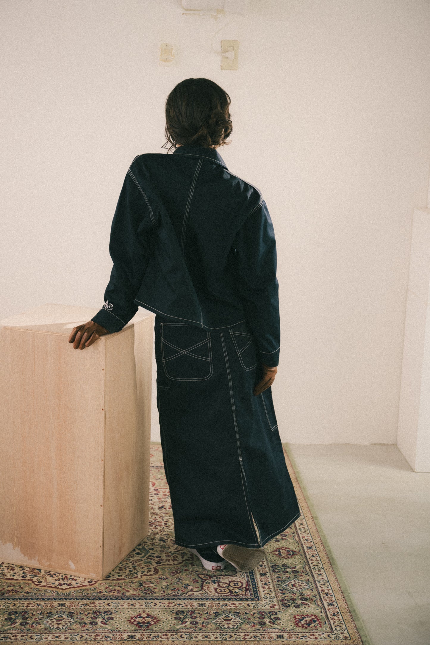 mixxdavid × UNIVERSALOVERALL チノショートジャケット