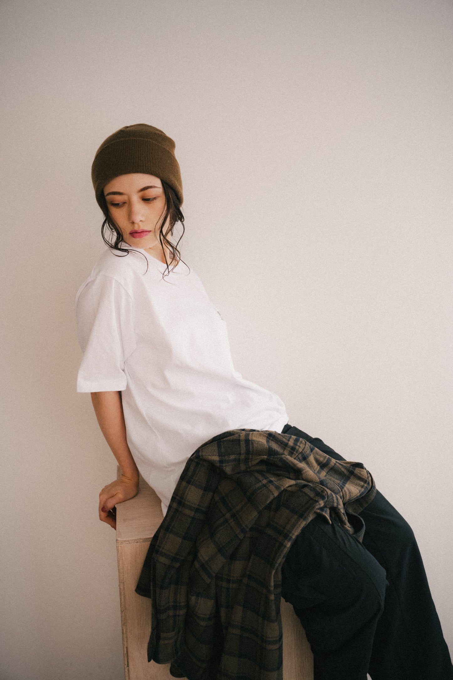 mixxdavid × UNIVERSALOVERALL ポケットTEE