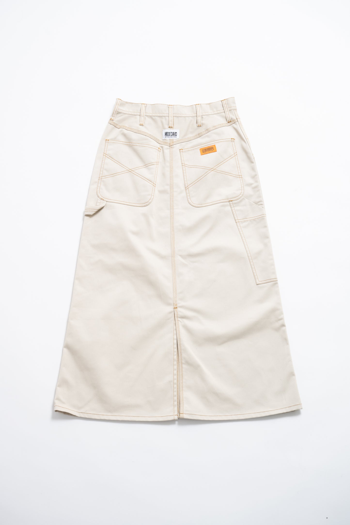 mixxdavid × UNIVERSALOVERALL チノタイトスカート