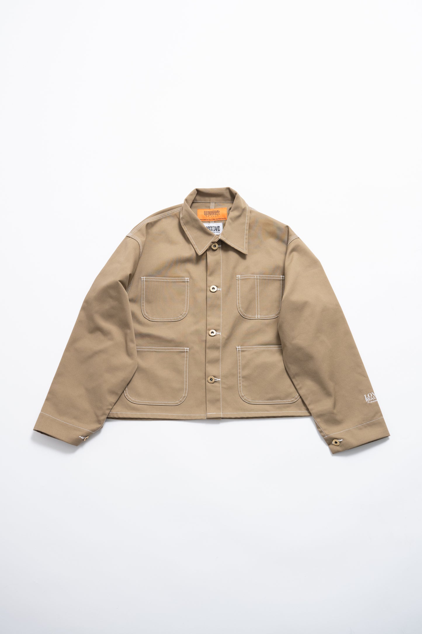 mixxdavid × UNIVERSALOVERALL チノショートジャケット