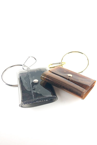 PVC パイソン小財布