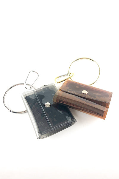 PVC パイソン小財布
