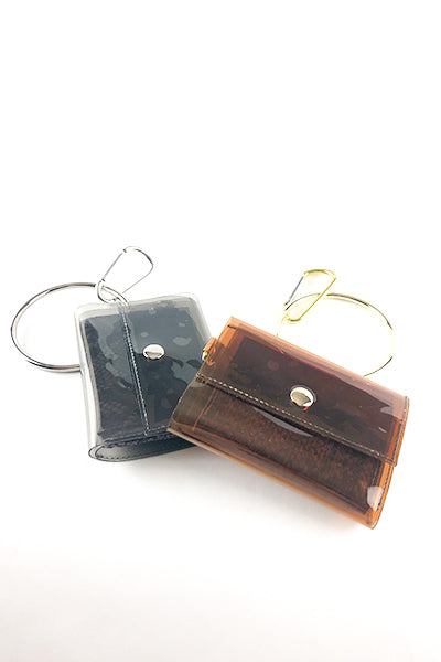 PVC パイソン小財布
