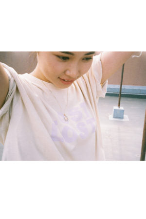 LOST LOGO Tシャツ(ベージュ)