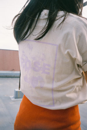 LOST LOGO Tシャツ(ベージュ)