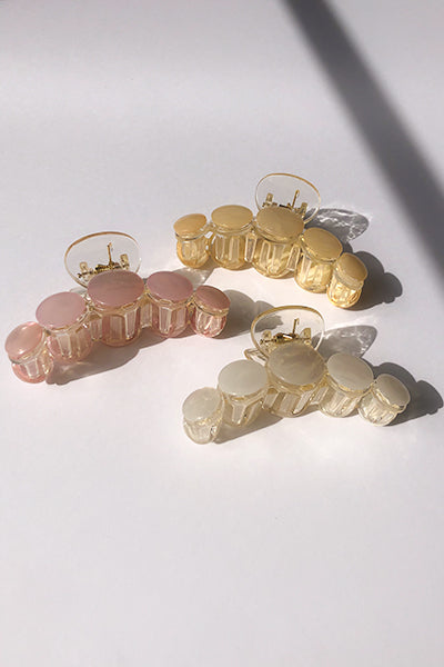 シェルヘアクリップ