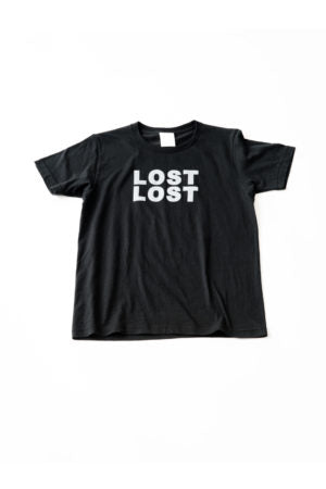 LOST LOGO Tシャツ(ブラック)