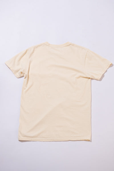 ガーメントダイ猫Tシャツ(IVORY)