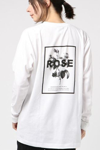 LOST LOGO ロンT(ブラック)
