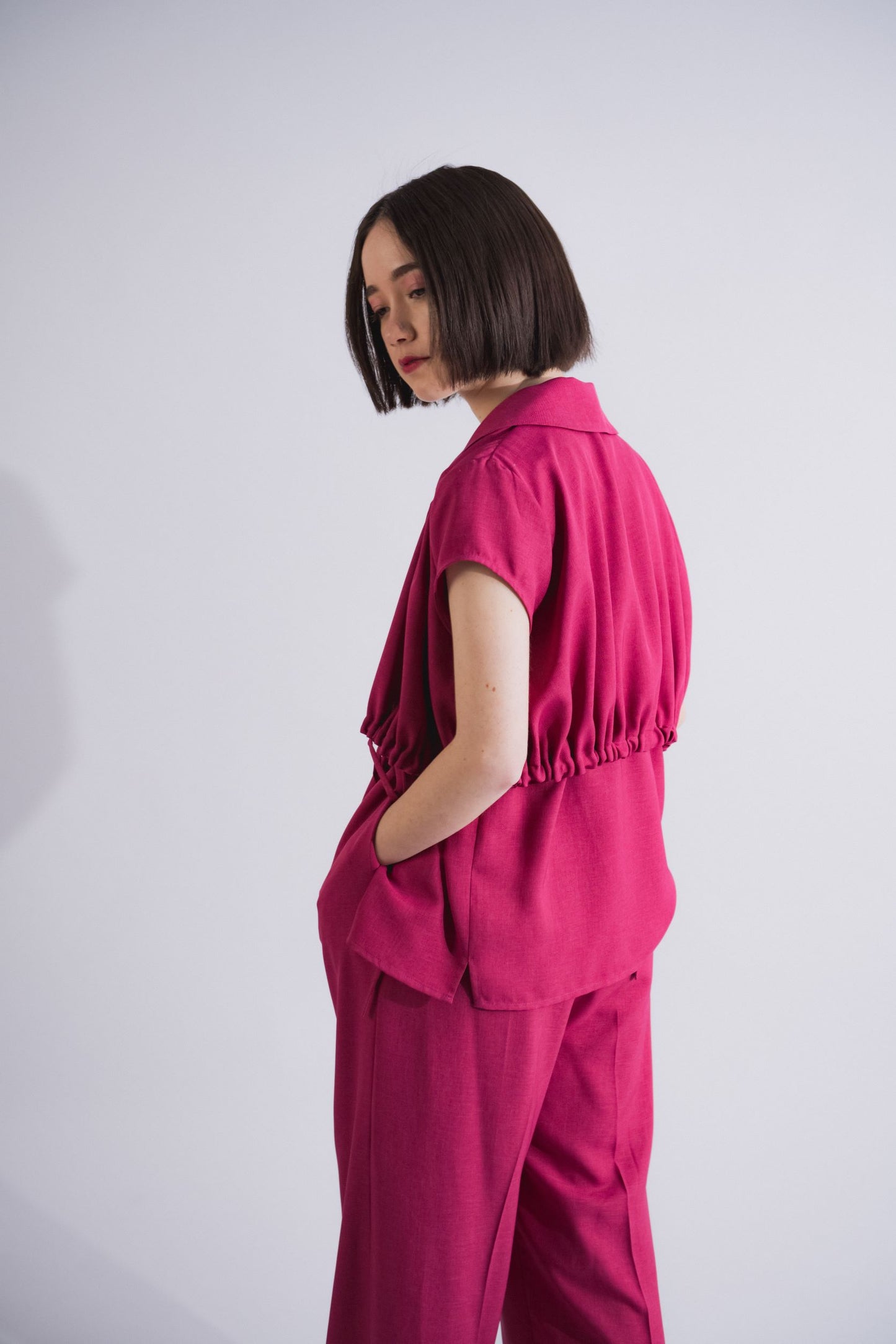 バックリボンオールインワン(PINK)