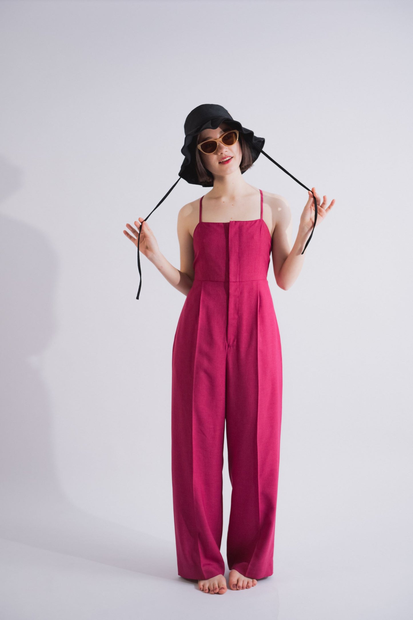 バックリボンオールインワン(PINK)