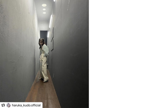 工藤遥さん衣装着用